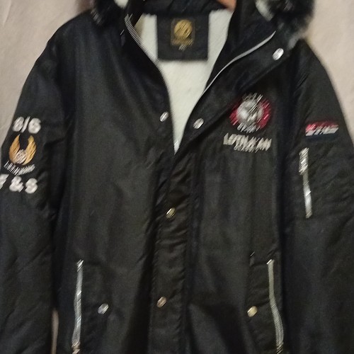 Herren parka 5xl schwarz - parka,