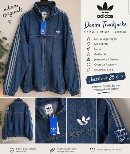 Adidas jeansjscke - adidas,